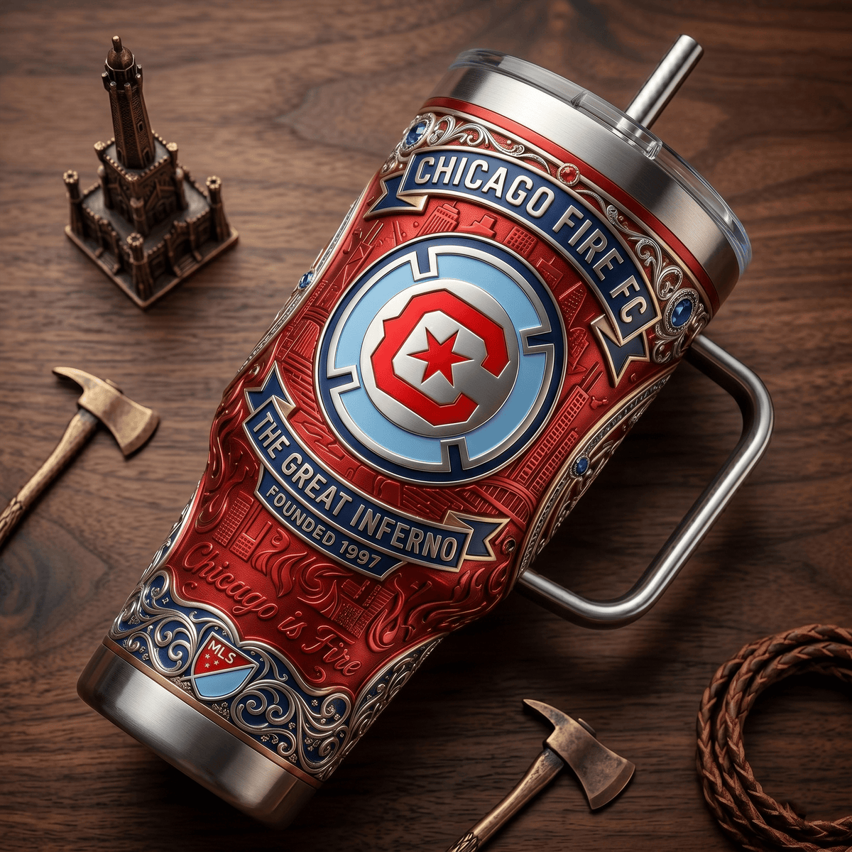 CCF 40oz Tumbler With Handle LNTH