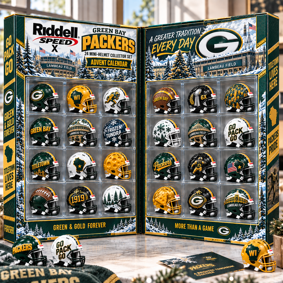 Premium GBP Mini Helmet Advent Calendar NTNA