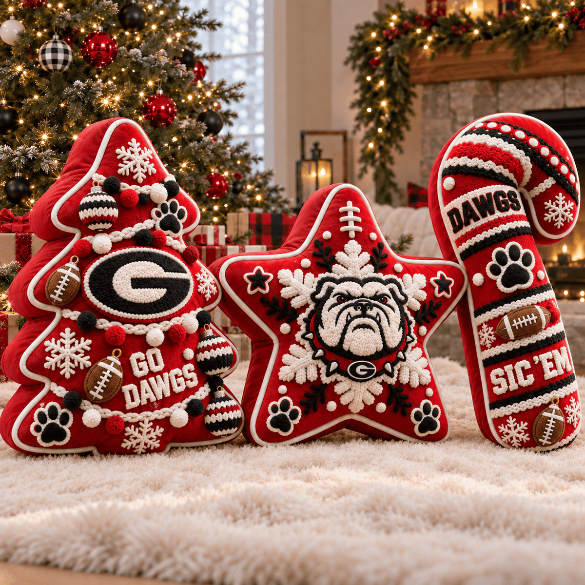GGBD Christmas Tree Base Pillow Set HTTT