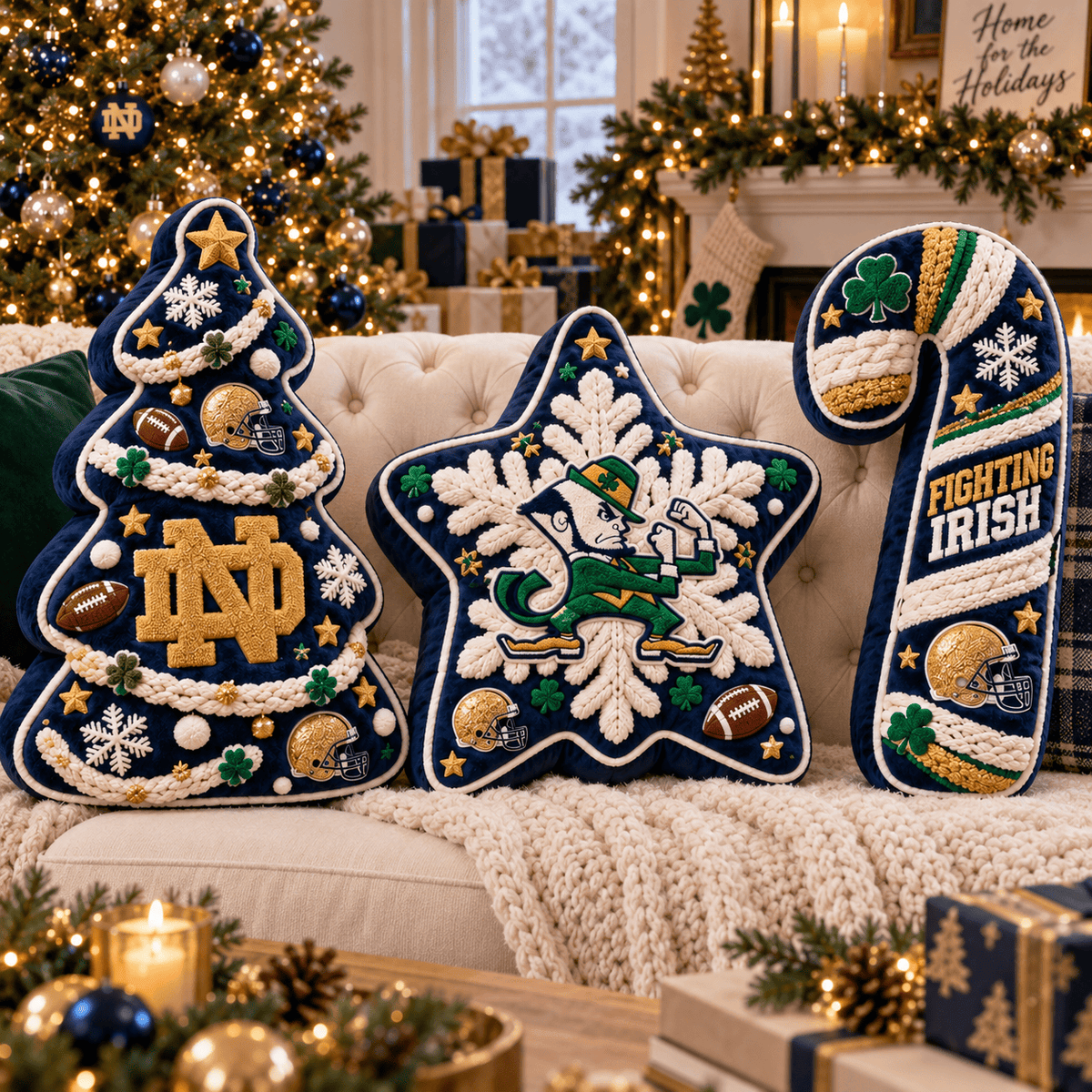 NDFI Christmas Tree Base Pillow Set HTTT