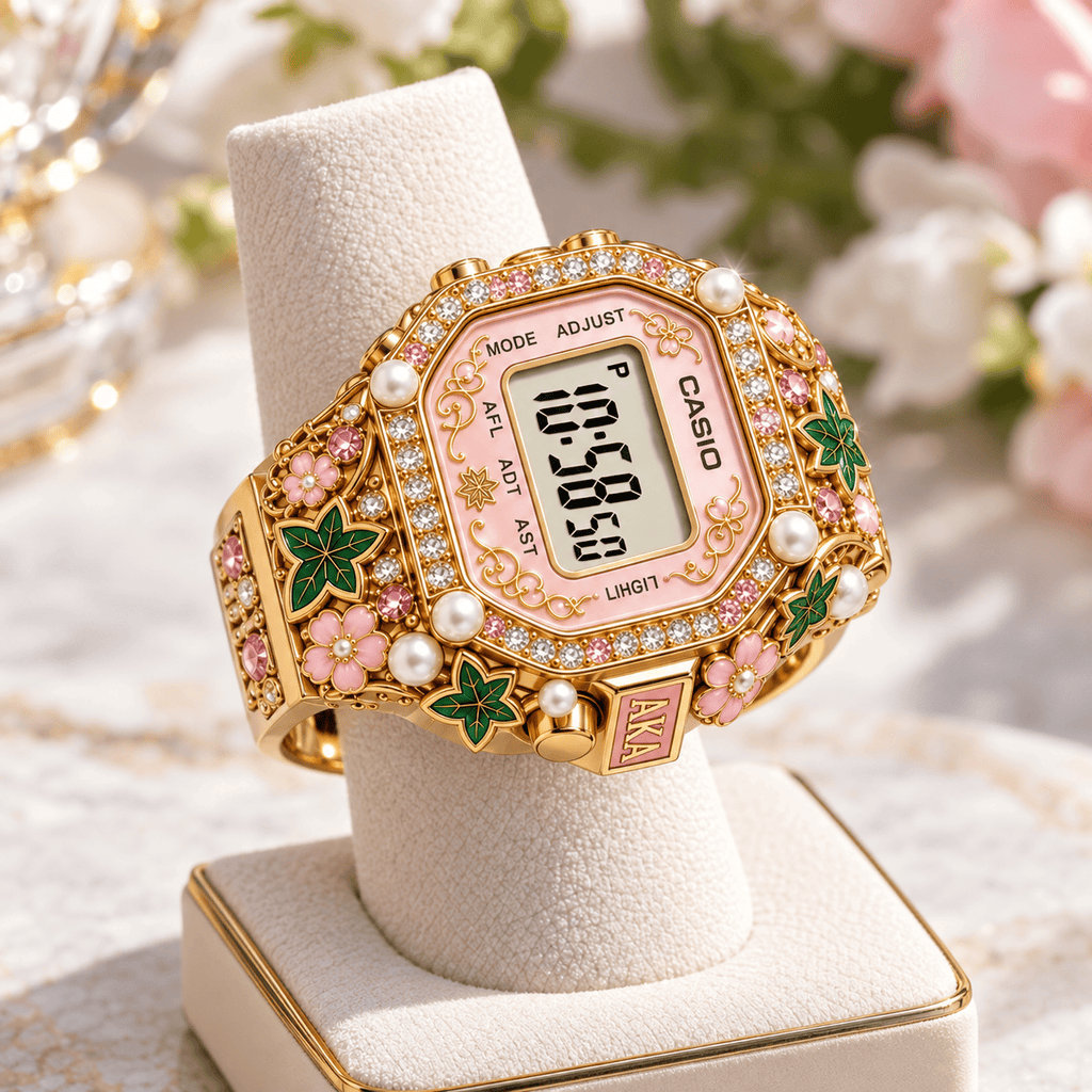 AKA Premium Gold Ring Watch LNTH