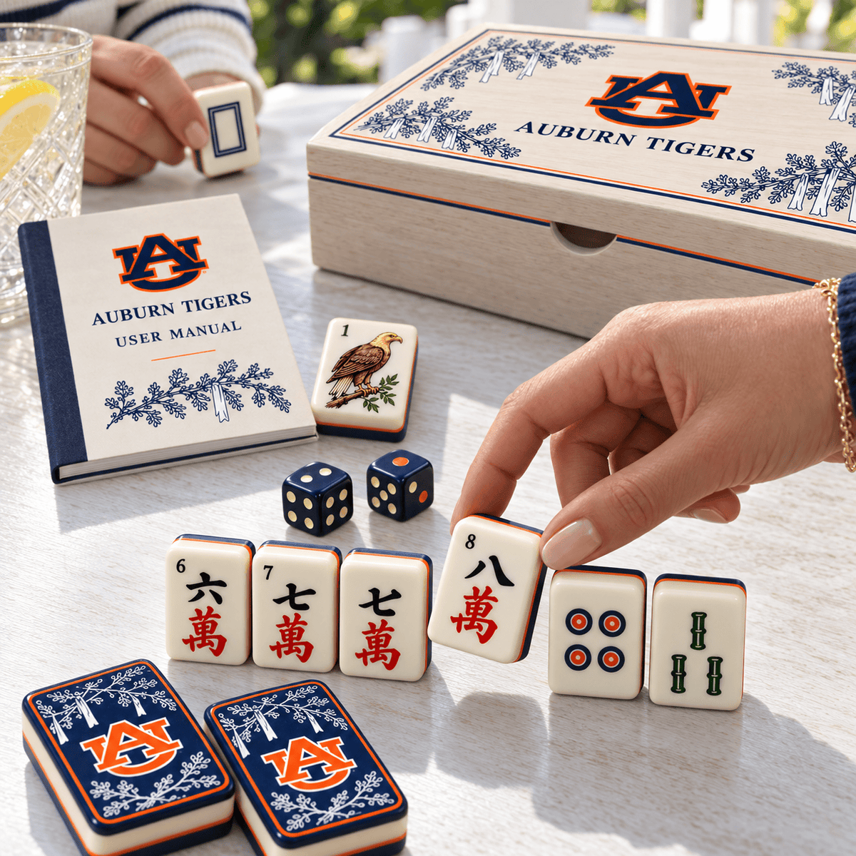 Premium ABTG Mahjong Tiles Set TNSM