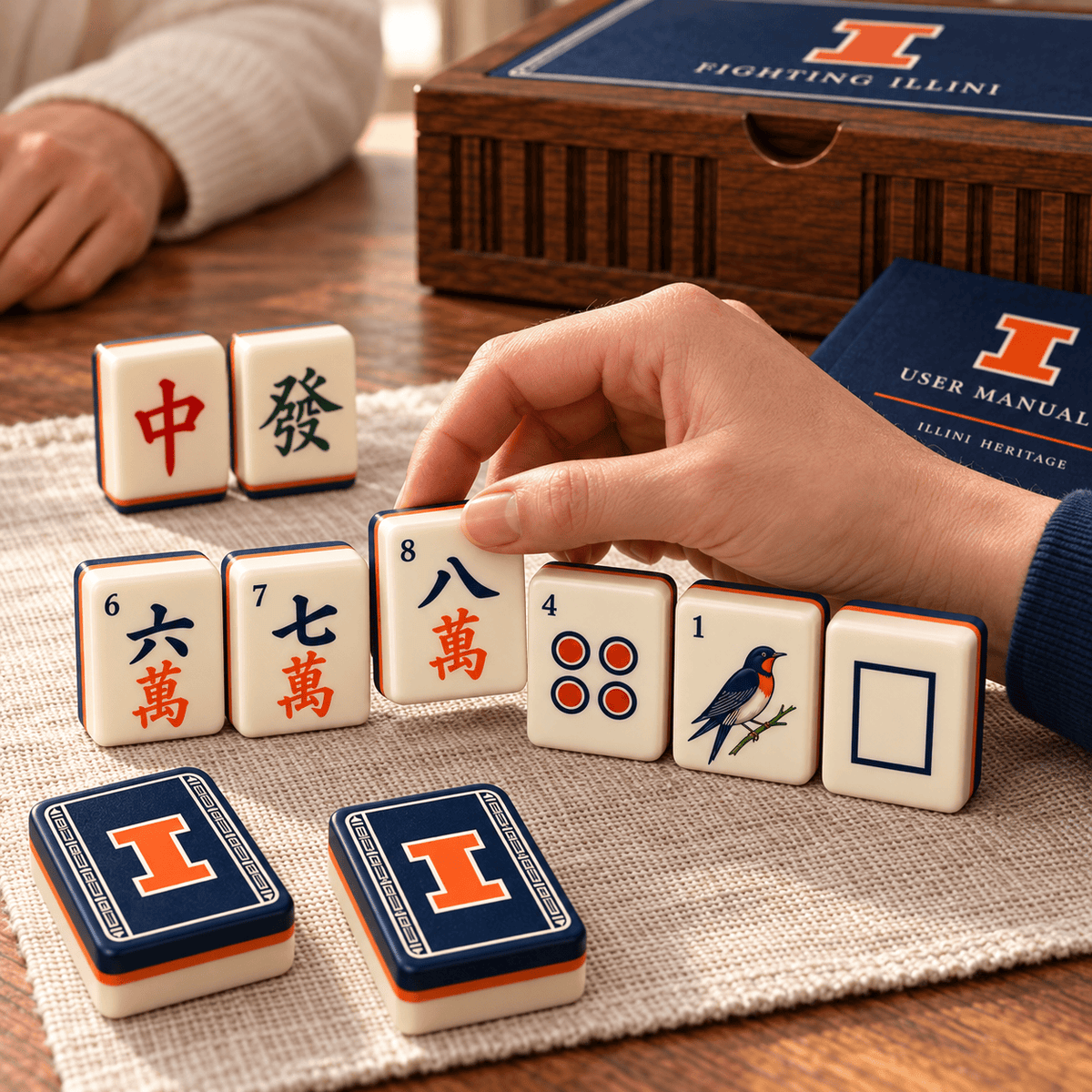 Premium IFI Mahjong Tiles Set TNSM