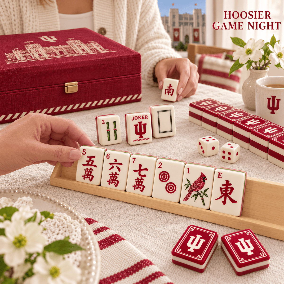 Premium IDH Mahjong Tiles Set TNSM