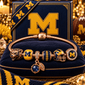 MWR Gold Charm Bracelet Set PNPA