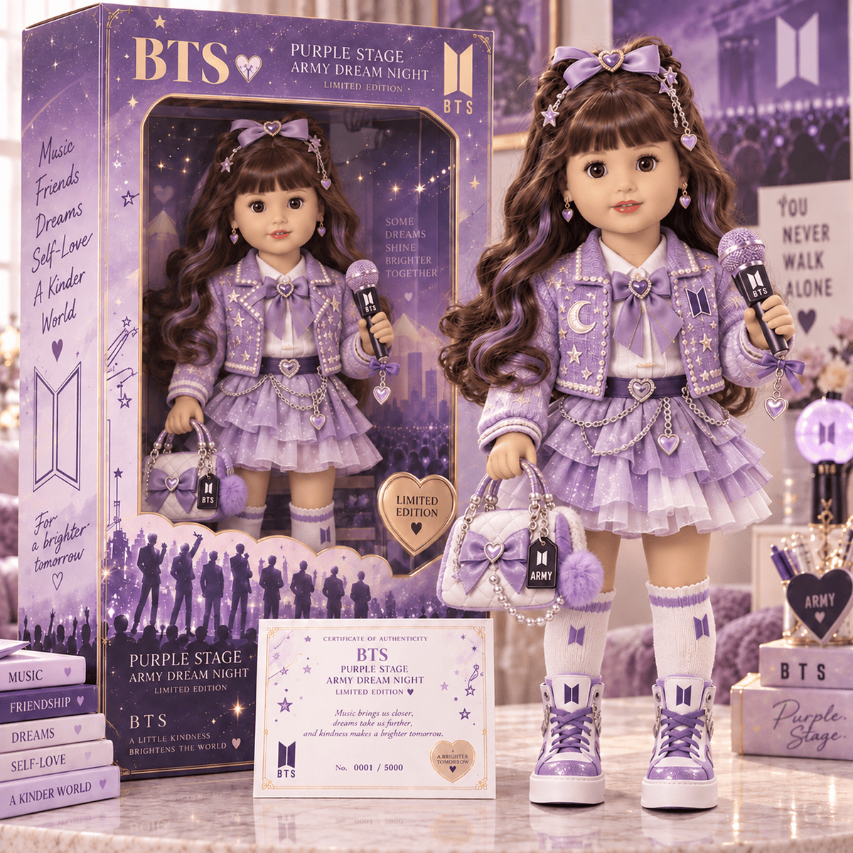 Premium BTS Commemorative Collector Doll PDL