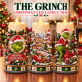 Premium TGR Sculptural LED Candle Trio NTVA