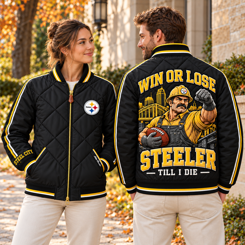 PBS Premium Classic Quilted Bomber Jacket TMH