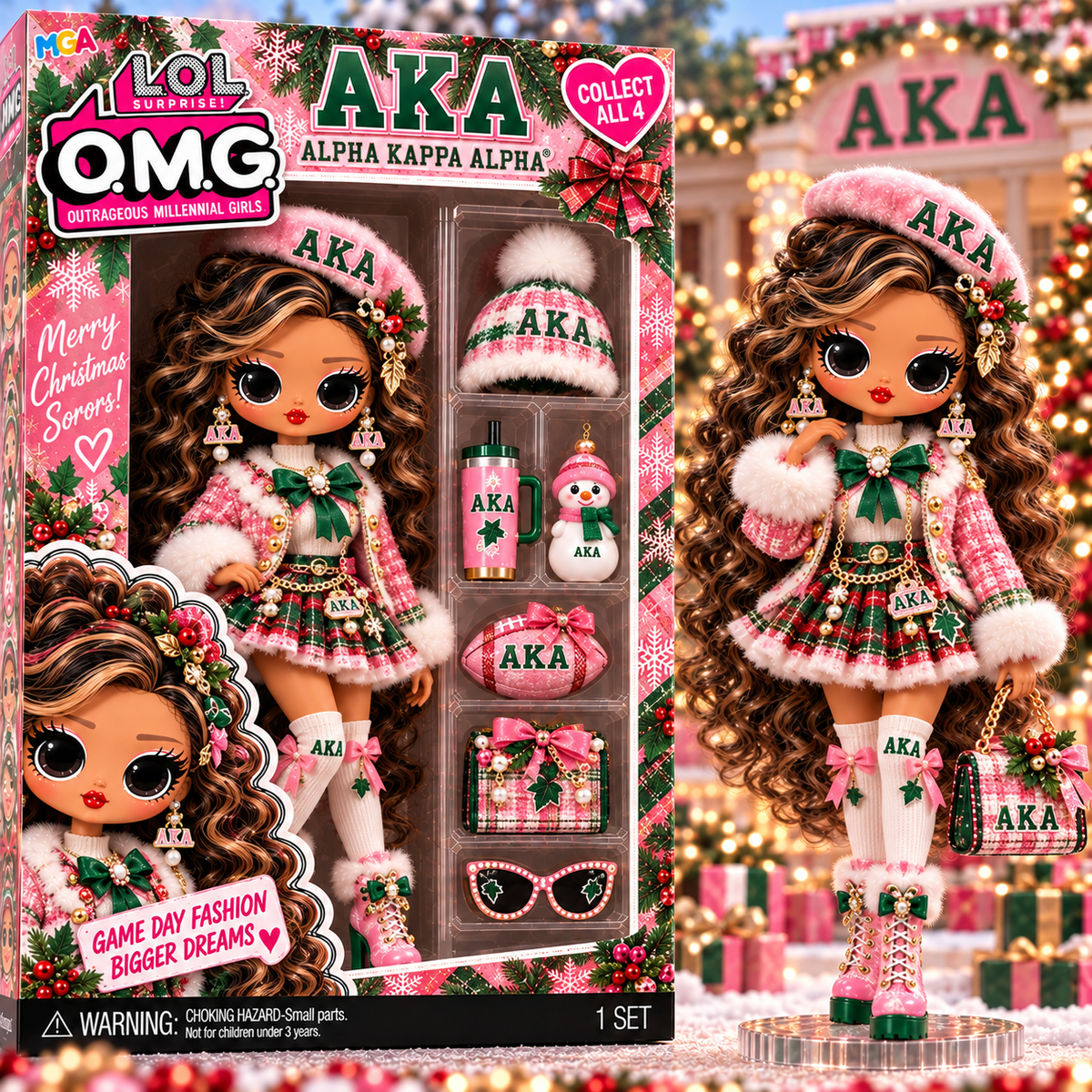 AKA Iconic Fashion Doll Collector Edition NTNA