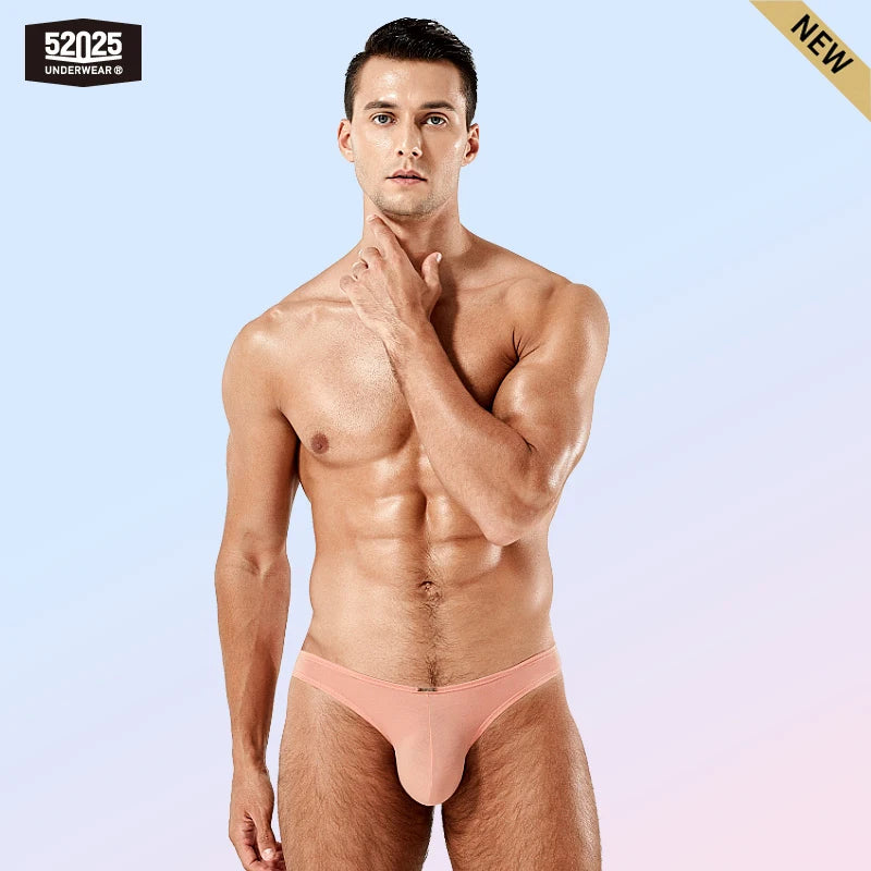 52025 Ultra-Soft Comfortable Men's Briefs – Mini Briefs with a Sexy, Sleek Fit. Stretchy Modal Jockstraps for Maximum Comfort