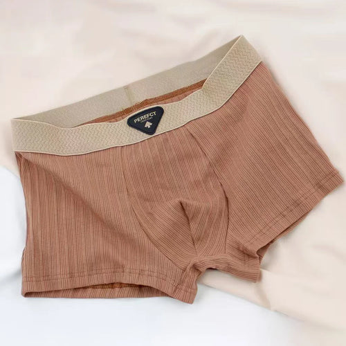 4pcs Men Underwear Cotton Men Boxer Shorts Medium Waist Breathable Men Panties Larger Size 6XL-Lot Soft Comfortable Men Boxer