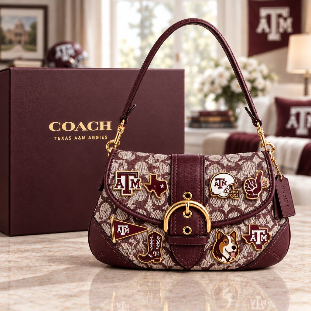 Texas A M Aggies Soho Bag With Charm