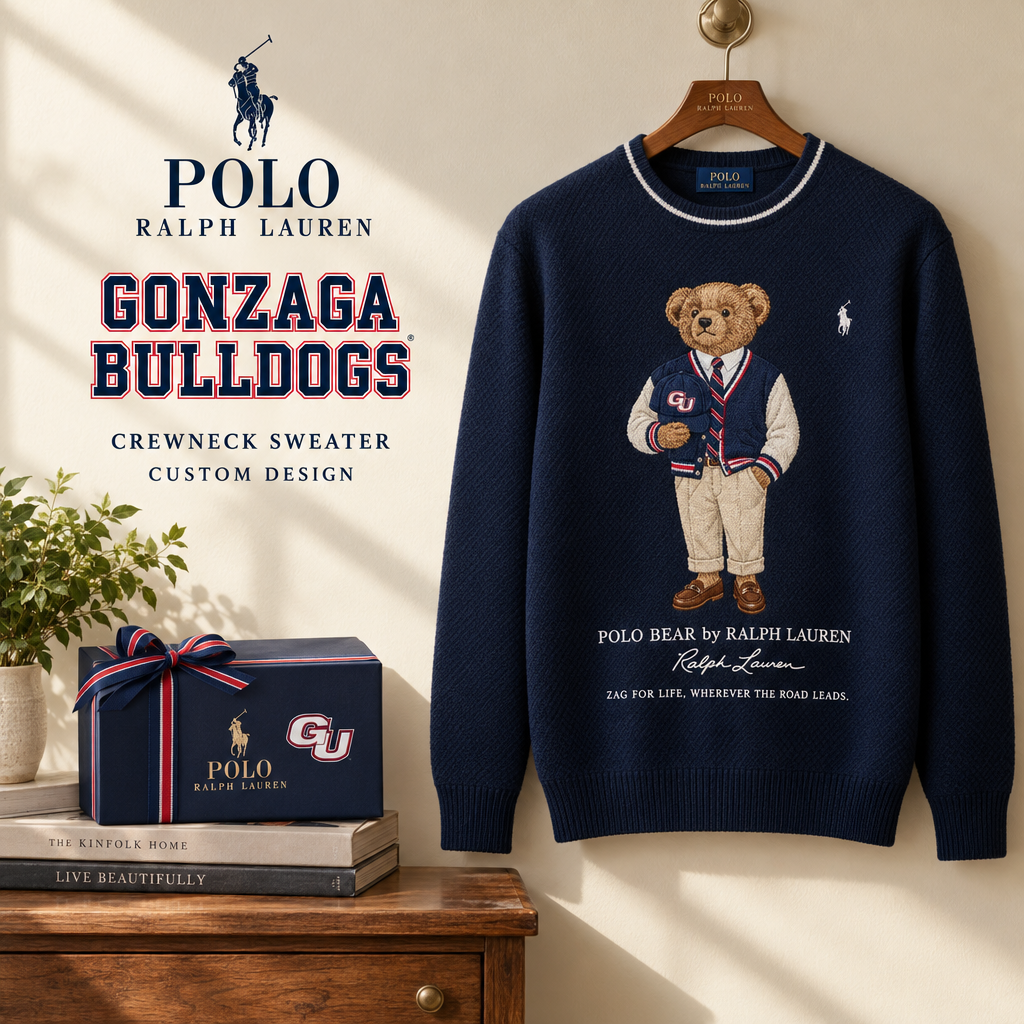 Gonzaga Bulldogs Premium Crewneck Sweater